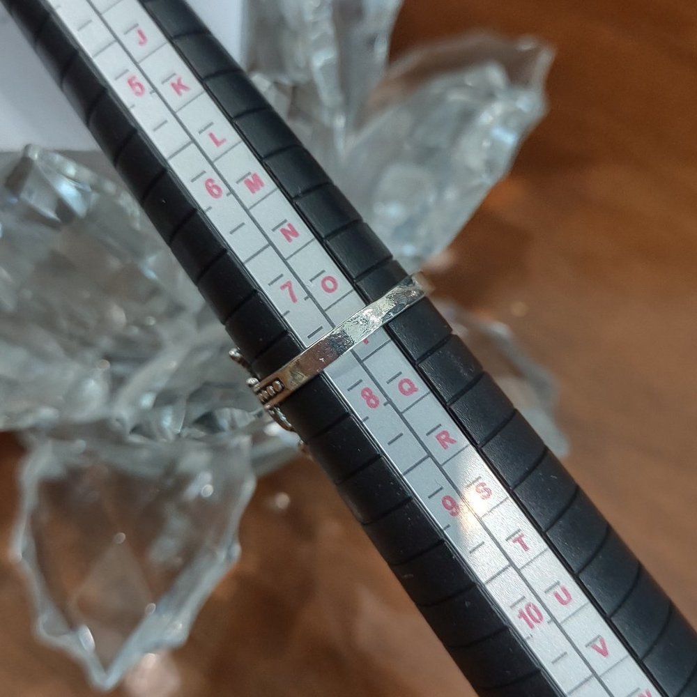 Boho Style Silver Ring - image 2